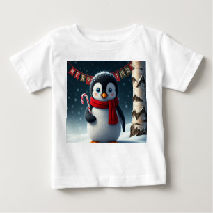 "Niedlicher Frohe Weihnachts-Baby-T - Shirt - Ador