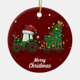 Niedlicher Frohe Weihnachtsbaum Keramik Ornament