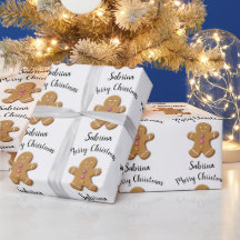 Niedlicher froher Weihnachtsmann personalisiert
