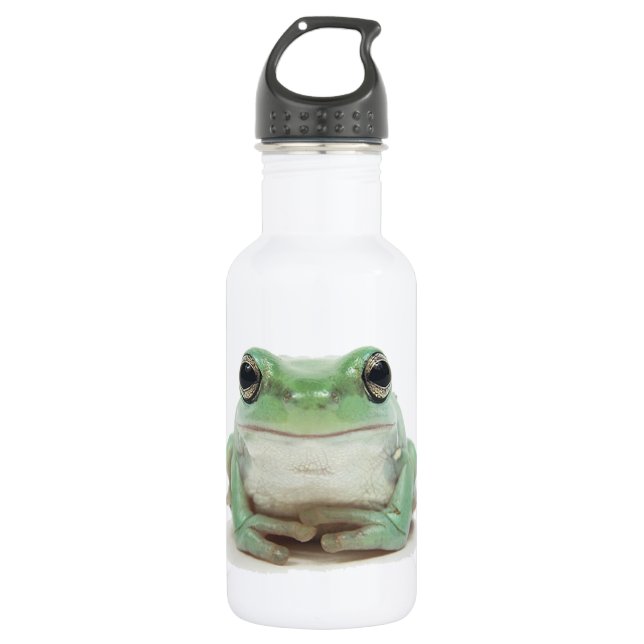 Niedlicher Frosch 32 Unze Trinkflasche (Vorderseite)