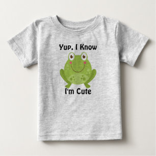 Niedlicher Frosch Baby T-shirt