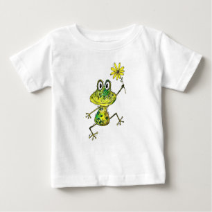 Niedlicher Frosch Baby T-shirt