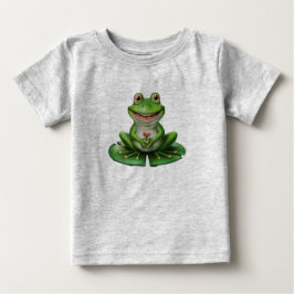 Niedlicher Frosch Baby T-shirt