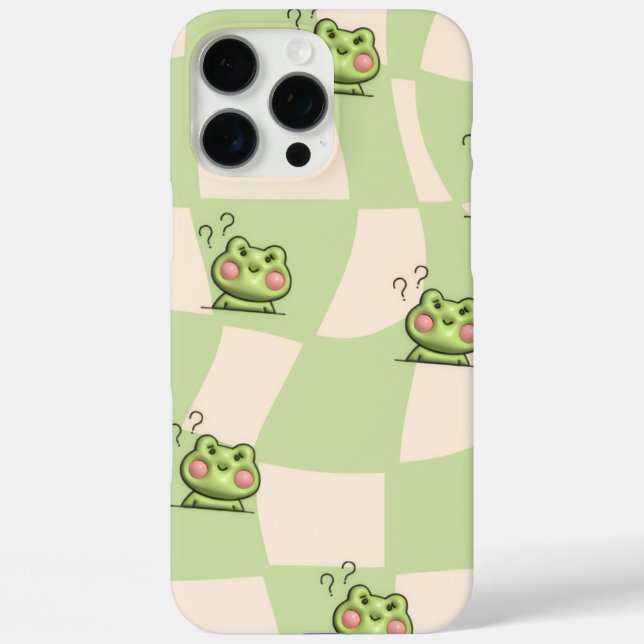 niedlicher Frosch Case-Mate iPhone Hülle (Rückseite)