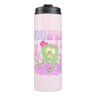 Niedlicher Frosch - Du wirst mein sein Thermosbecher