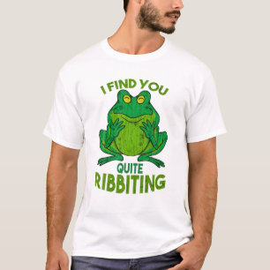 Niedlicher Frosch finde ich dich ziemlich verblüff T-Shirt