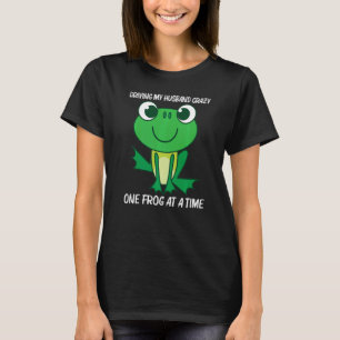 Niedlicher Frosch für Frauen Mama Forest Zoo Tierk T-Shirt