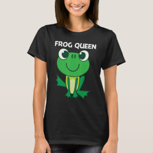 Niedlicher Frosch für Frauen Mama Forest Zoo Tierk T-Shirt