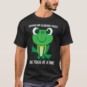 Niedlicher Frosch für Frauen Mama Forest Zoo Tierk T-Shirt