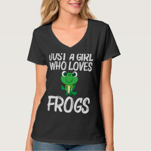 Niedlicher Frosch für Mädchen Mama Forest Zoo Tier T-Shirt