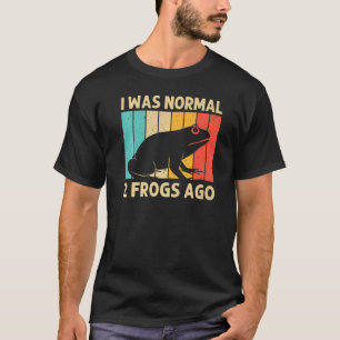 Niedlicher Frosch für Männer Froschtote Kaulquappe T-Shirt