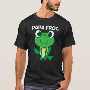 Niedlicher Frosch für Männer Vater Forest Zoo Tier T-Shirt