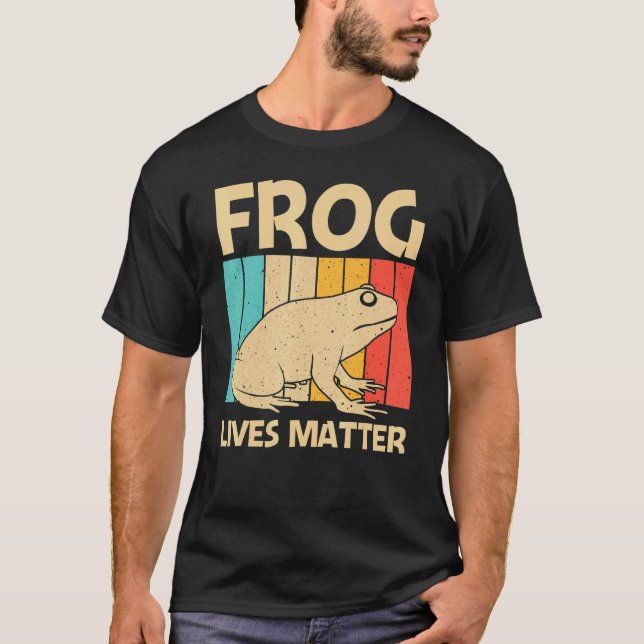 Niedlicher Frosch für Männer - weibliches Tier T-Shirt (Vorderseite)