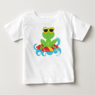 Niedlicher Frosch, grüner Frosch, kleiner Frosch,  Baby T-shirt