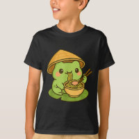 Niedlicher Frosch isst Ramen Anime Japanische Gesc