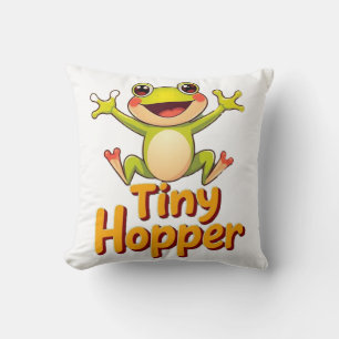 Niedlicher Frosch Kissen