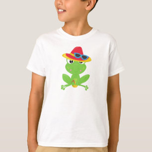 Niedlicher Frosch, kleiner Frosch, Grüner Frosch,  T-Shirt