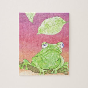 niedlicher Frosch Puzzle