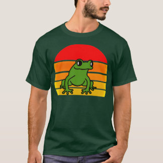 Niedlicher Frosch Sonnenuntergang Sonnenaufgang So T-Shirt
