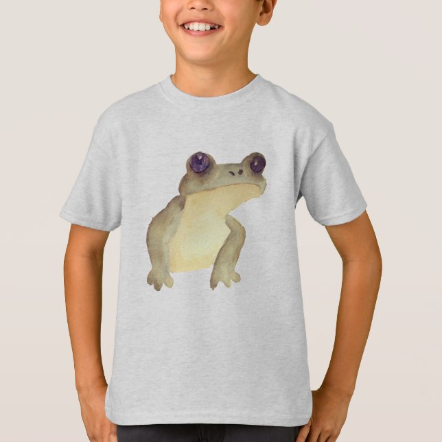 Niedlicher Frosch T-Shirt (Vorderseite)