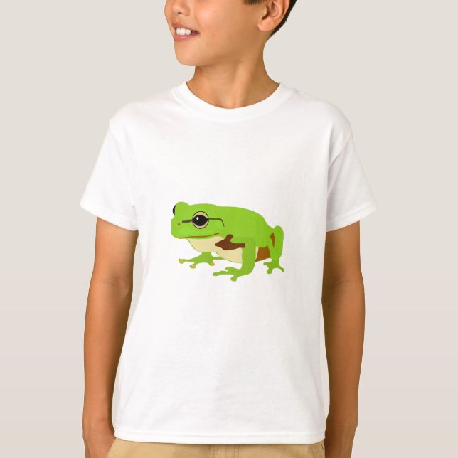 Niedlicher Frosch T-Shirt (Vorderseite)