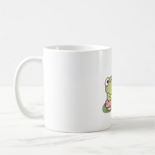 Niedlicher Frosch Toastmarshmallow am Campfire Kaffeetasse