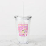 Niedlicher Frosch und Pilz - Funny Romantic Acryltrinkbecher<br><div class="desc">Mit diesem kawaii Frog Acryl-Schuster schlürfen Sie stilvoll und genießen Sie eine bezaubernde Szene eines niedlichen Frosches inmitten von pastellfarbenen Pilzen und Blume. Das skurrile Design wird ergänzt durch den charmanten und sonnigen Satz: "Es gibt so einen Pilz in meinem Herzen". Dieser Schuster verbindet Romantik und Spaß auf Ihren Tischen...</div>