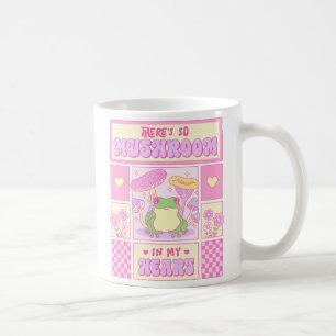 Niedlicher Frosch und Pilz - Funny Romantic Kaffeetasse