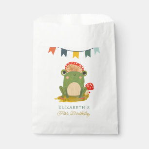 Niedlicher Frosch zum Geburtstag Geschenktütchen