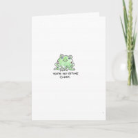 niedlicher Frosch zum Geburtstag