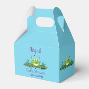 Niedlicher Froschfrosch Cartoon Geschenkschachtel