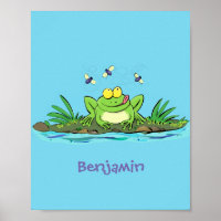 Niedlicher Froschfrosch Cartoon