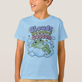 Niedlicher Froschliebhaber Cloud Humor Kawaii Frös T-Shirt