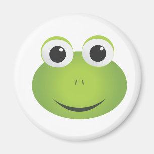 Niedlicher Froschmagnet für grünen Cartoon Magnet