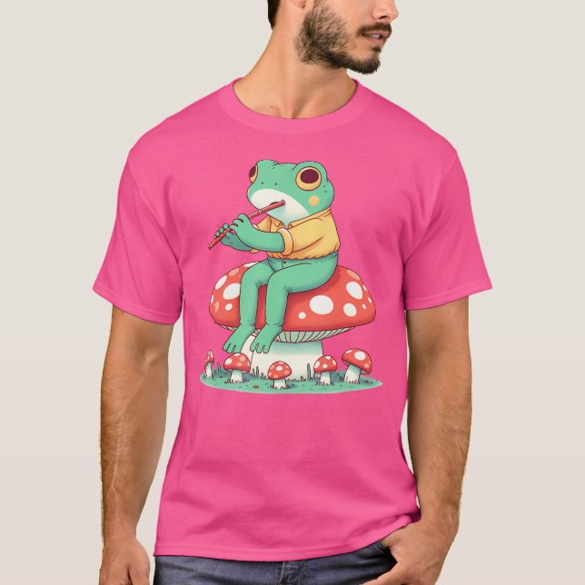 Niedlicher Froschmuck T-Shirt (Vorderseite)