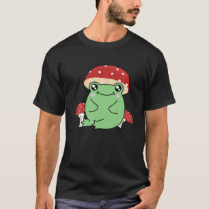 Niedlicher Froschmückhut - Kernästhetik T-Shirt