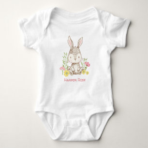 Niedlicher Frühling Personalisiert Baby Strampler