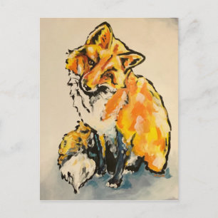 Niedlicher Fuchs Postkarte