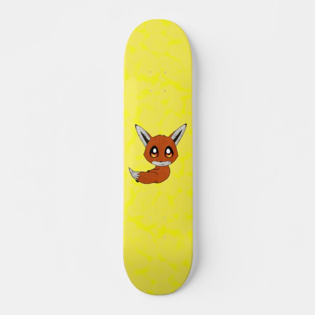 Niedlicher Fuchs Skateboard (Vorne)