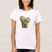 Niedlicher Funny Cactus Heart Valentine's Day