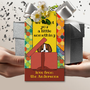 Niedlicher Funny Cartoon Dog-Tag Geschenkanhänger