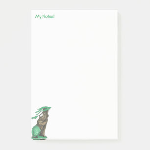 Niedlicher Funny Tree umarmender Bär Extravagante  Post-it Klebezettel