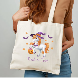 Niedlicher Funny Unicorn Reitstall oder Wandern Tragetasche