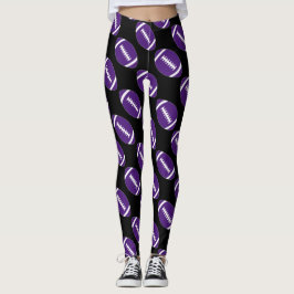 Niedlicher Fußballmannschaftssportfan Leggings