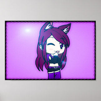 Niedlicher Gatcha-Lebenszeichen Poster