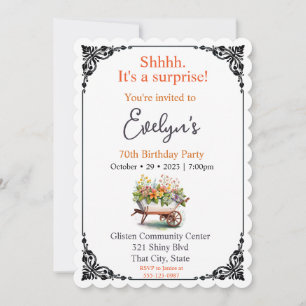 Niedlicher Geburtstag der Lenkerfreude Einladung