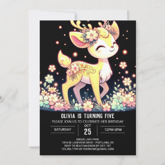 Niedlicher Geburtstag Einladung