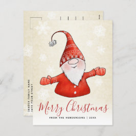 Niedlicher Geburtstag Weihnachtsfeiertag Postkarte