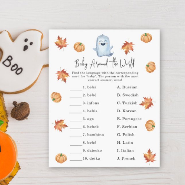 Niedlicher Geist - Baby rund um das Weltspiel (Von Creator hochgeladen)