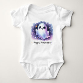 Niedlicher Geist, glückliches Halloween Baby Strampler